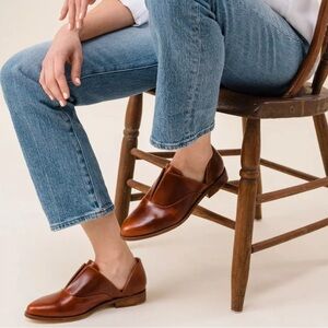 Nisolo Women's Brown Leather Loafers